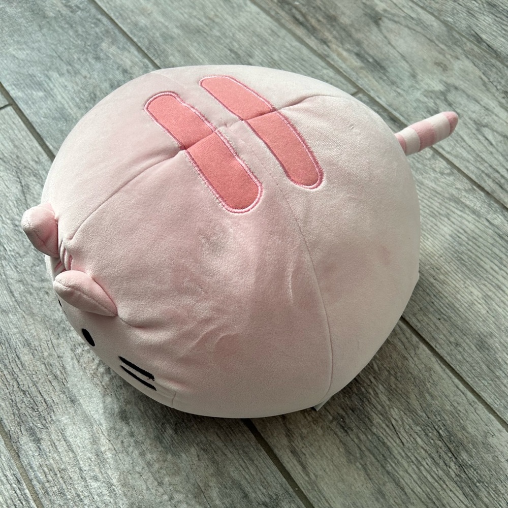 GUND PUSHEEN SQUISHEEN - pink - ronde rose - Picture 5 of 8